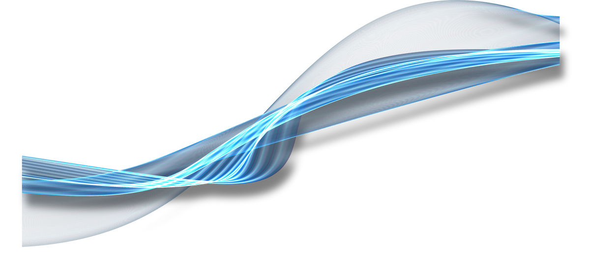 Abstract transparent smoke, blue plume