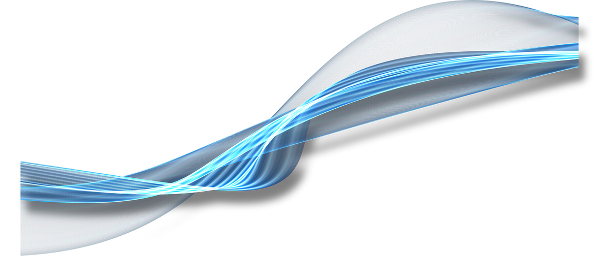 Abstract transparent smoke, blue plume