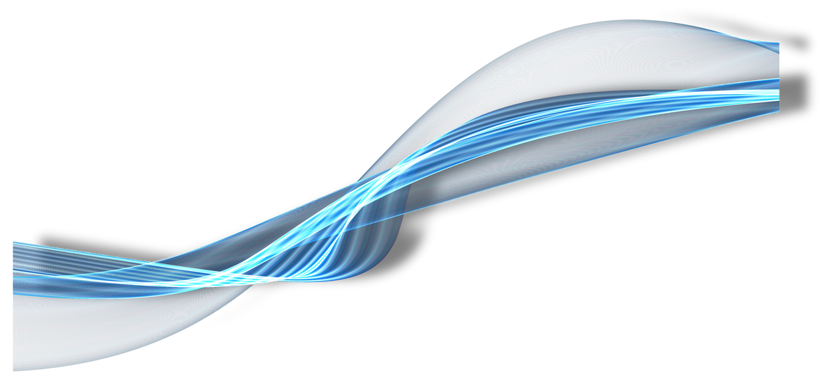 Abstract transparent smoke, blue plume